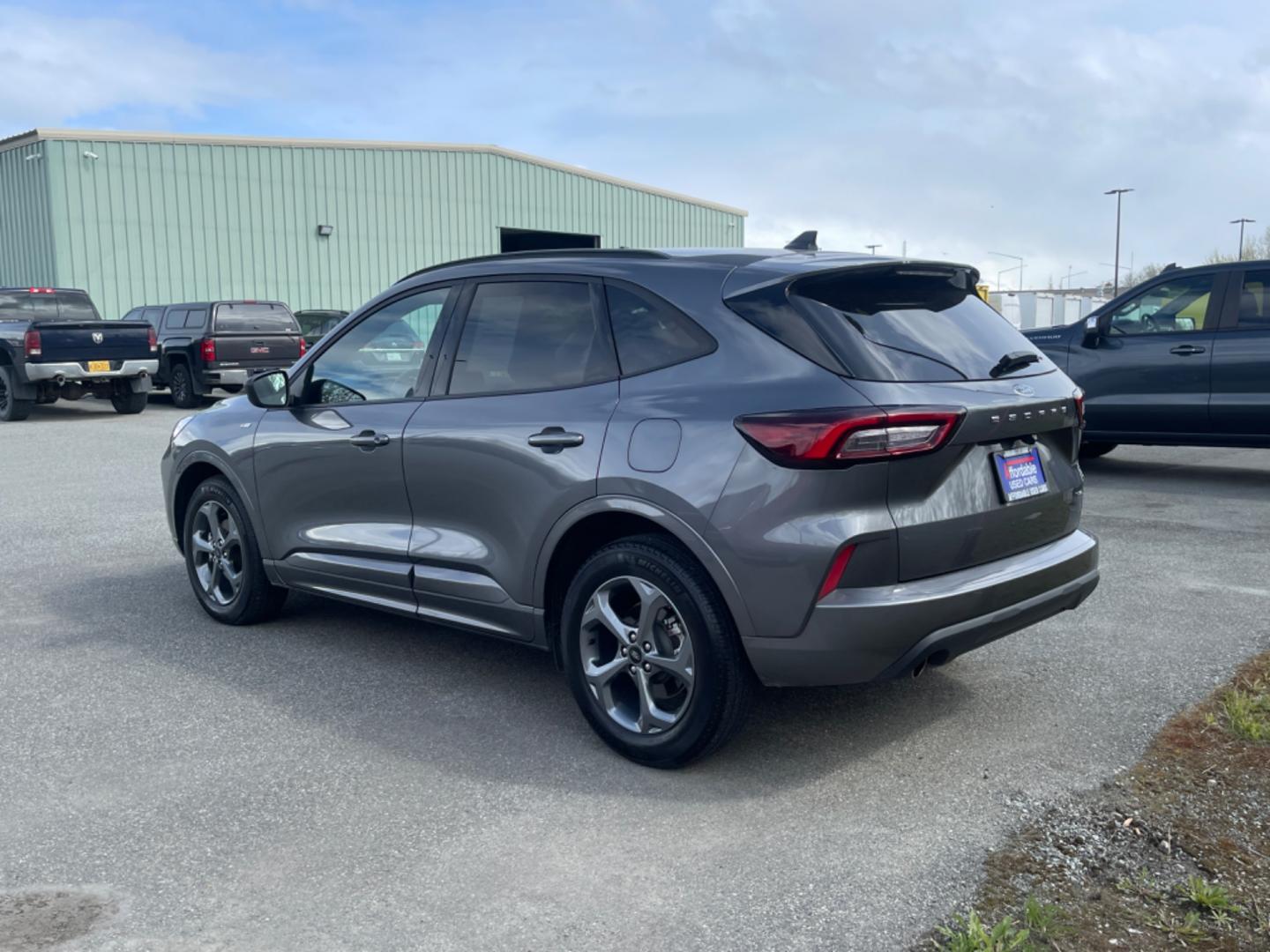 2023 GRAY FORD ESCAPE ST-LINE (1FMCU9MN4PU) with an 1.5L engine, Automatic transmission, located at 1960 Industrial Drive, Wasilla, 99654, (907) 274-2277, 61.573475, -149.400146 - Photo#1